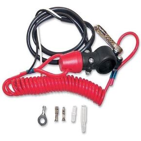 K&S Technologies 12-0100 Universal Tether Line Engine Kill Switch, red