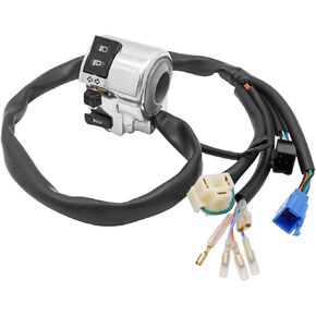 Left Control Switch Turn Signal Horn Headlight for Honda VTX1300 VTX1300C VTX1300R VTX1300S VTX1300T 2003-2009 OEM# 35020-MEA-670 35200-MEM-670