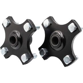 Drive-up 2 Pack EZGO Rear Wheel Hub Flange Plate for RXV Electric 2008-Up Golf Cart Rear Axle Hub Assembly OEM 604112