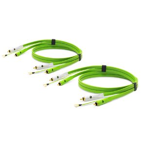 Neo by Oyaide d+ RCA Turntable Duo (Class B) Durable Audio Cable for DJ’s, Musicians and Producers