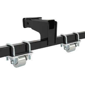 KUAFU Trailer Hitch Mount Roller Universal Fits 2.5" Hitch Bars for Travel Trailer Fifth Wheel Rv Receivers Trailer Towing Hitch Rollers