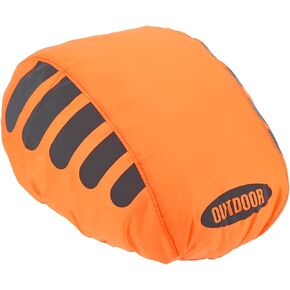 PATIKIL Cycling Bicycle Helmet Cover, Motorcycle Helmet Rain Covers Ride Gear Helmet Cover with Reflective Strip for Road Cycling