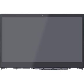 LCDOLED Replacement for Lenovo Flex 5-15 5-1570 80XB 81CA 81CA0008US 81CA0009US 80XB0008US 15.6 inches FHD 1080P IPS LCD Display Touch Screen Digitizer Assembly with Bezel and ControlBoard