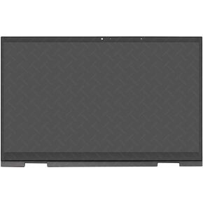 LCDOLED Replacement for HP Envy x360 15-EU 15-eu0000 15-eu0097nr 15m-eu0033dx 15m-eu0043dx M45482-001 M45481-001 15.6 inches FHD 1080P IPS LCD Display Touch Screen Digitizer Assembly Bezel with Board
