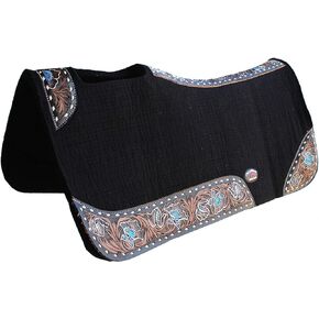 Horse Saddle PAD Western Contoured Wool Felt Therapeutic 39206