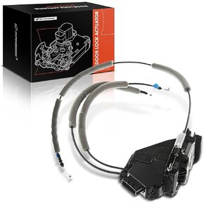 A-Premium Door Lock Latch & Cable Assembly Compatible with Nissan Vehicles - Altima 2013 2014 2015 2016 2017 2018 2.5L 3.5L Sedan - Rear Right Passenger Side, Replace# 825003TA0A