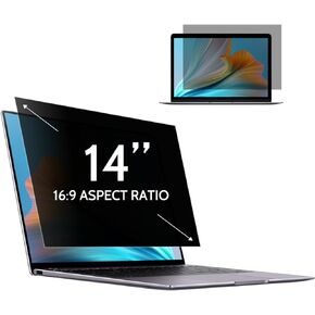 Laptop Privacy Screen 15.6 Inch, for 16:9 Aspect Ratio Laptop Monitor, Anti-Glare and Anti-Blue Light, 15.6" Screen Privacy Shield Fast Install and Removable