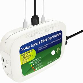 جهاز كمبيوتر 2 في 1 لحماية التيار الكهربائي والجهد الكهربائي، قالب شحن سريع لأجهزة الكمبيوتر المكتبية والكمبيوتر المحمول in Kuwait