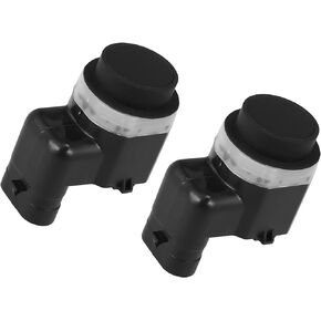 Motoforti Bumper PDC Reverse Sensor, Parking Assist Sensor, for BMW 528i 2010-2016, Plastic, 66202180495, Black, 2pcs