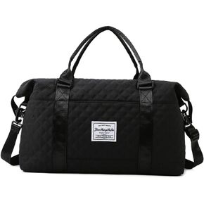 Gym Tote Bags Sports Duffel Bags Carry On Travel Duffel Traveling Weekend Overnight Bags for Women (Blue)