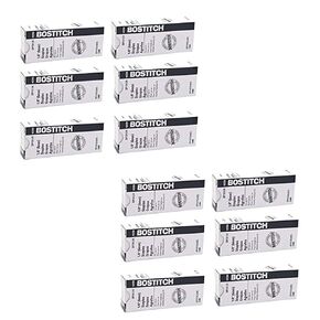 Bostitch Premium Staples for P3 Plier Stapler, 0.25-Inch Leg,12 Boxes of 5,000 Per Box (SP191/4) (60000)