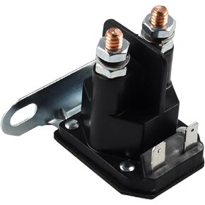 Starter Solenoid for John Deere AM138068 AM133094 GY22476 AUC15346 MTD Cub Cadet 725-04439 725-04439A, for John Deere MTD Cub Cadet Lawn Mower Tractor L100 L105 L108 LA105 LA110 LA115 LA120 LA125