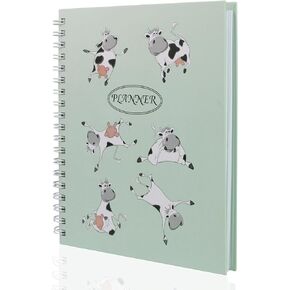 Hardcover Spiral Notebook, 120 Pages 100 GSM Thick Paper College ruled notebook, 10.5 x 8.9 inches Oversized Lined Journal for School, Work Men and Women (purple)