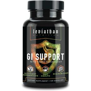 GI | Promotes Healthy Gut Health & Gut Bacteria - MicroBiome Bloating Balance Probiotic & Intestinal Lining Health with Zinc-L-Carnosine, Butyrate, & DGL Supplement - 120 Capsules
