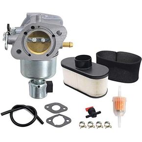 15004-0985 15004-0986 Carburetor & 11013-7047 11013-0726 Air Filter Kit for Kawasaki FR730V FS730V FR651V FS651V FR691V FS691V Engine 15004-0984, 15004-0829, 15004-0826, 15004-7052.