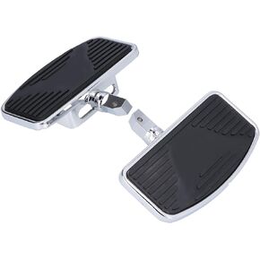 2pcs Adjustable Motorcycle Floorboard, Wide Footboard Footrests Passenger Footboard Bracket Kit Fit for VTX1300 VTX1800