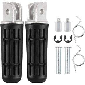 AHL Front Foot Pegs Pedals Footrests for Yamaha YZF600 R6 YZF1000 R1 XJR400 XJR1200 XJR1300 FJR1300 FJ1200 XJ600 FZ1 FZ6 FZ6R FZR600 Fazer 700 TDM900 XV1700