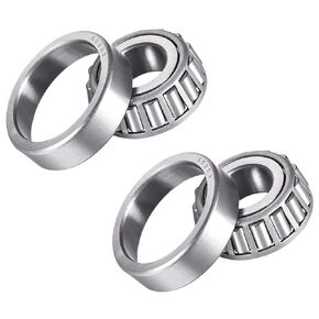 2 Pack 30203 Wheel Bearings 40x17x13mm, Rotary Quiet High Speed Tapered Roller Bearings Cone and Cup Set