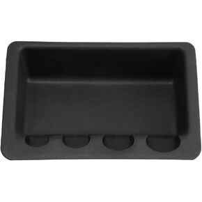 MARCHFA Center Console Organizer Tray for 2011-2022 2023Charger Accessories for Chrysler 300 2023 2022-2011 Armrest Organizer Tray Insert Storage Box (Black without mat)