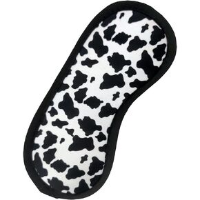 Cow Print Soft Neoprene and Velvet Sleep Mask