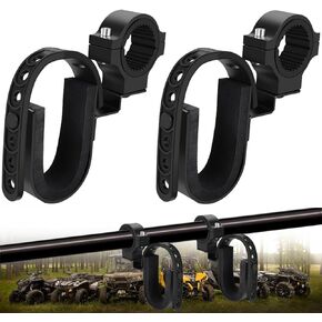 Chelhead UTV Gun Holder Fits for 1", 1.5",1.75", and 2" Roll Bar UTV Gun Rack Compatible with Polaris RZR Ranger Can AM Honda Kawasaki Snowmobile