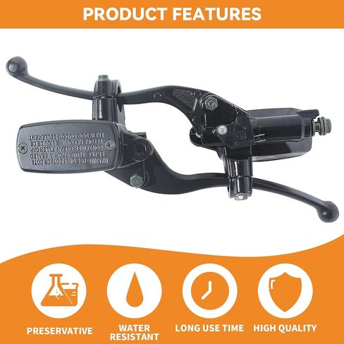 دراجة نارية عالمية 7/8 "22 مللي متر دواسة فرامل أسطوانة رئيسية متوافقة مع هوندا ياماها سوزوكي كاواساكي in Kuwait