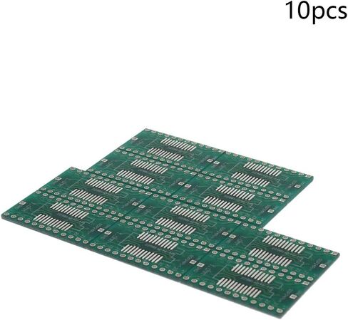 Heyiarbeit SOP 8PIN 0.65 / SOP 8PIN 1.27 to DIP Adapter PCB Board SMD Converter 50pcs in Saudi Arabia