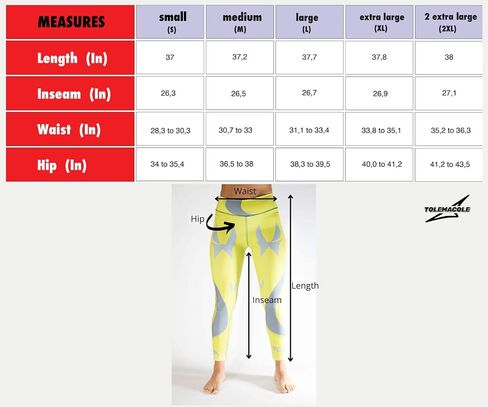 Printed High Waisted Leggings for Women Tummy Control Buttery Soft Yoga Pants in Saudi Arabia