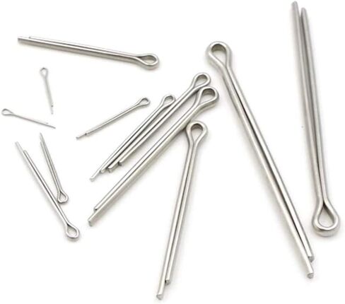 مجموعة متنوعة من دبوس كوتر من الفولاذ المقاوم للصدأ 280 قطعة متري 304 in Kuwait