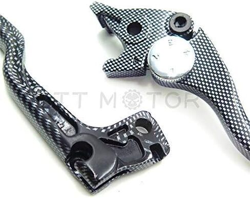 HTTMT MT241-004-CN Carbon Brake Clutch Hand Levers Compatible with Suzuki Gsxr 600 750 Katana 750F Sv650 Sv650S in Saudi Arabia