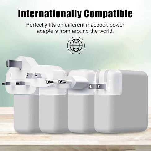 Soft Silicone 67W Charger Protector Case Cover for MacBook Pro 14 inch 2021 2022 2023 A2779 A2442 M1 M2 Power Adapter Cover for Mac Pro 13 2016-2022 M2 M1 A2338 A2289 A2251 61W, Black in Kuwait