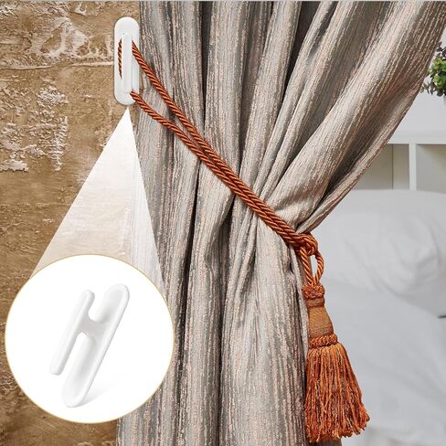 12 Pieces Blind Cord Twister Safety Blind Cord Hooks Cord Cleats for Blinds, Adhesive Blind Cord Holder White Window Blinds String Holder Blind Cord Wind Up Blind Cord Wrap Cleat for Office and Home in Saudi Arabia