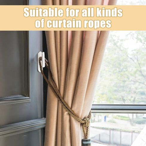 12 Pieces Blind Cord Twister Safety Blind Cord Hooks Cord Cleats for Blinds, Adhesive Blind Cord Holder White Window Blinds String Holder Blind Cord Wind Up Blind Cord Wrap Cleat for Office and Home in Saudi Arabia