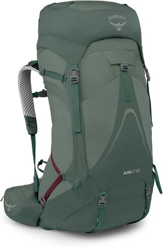 Osprey Aura AG LT 50L Women's Backpacking Backpack, Black, WM/L in Saudi Arabia