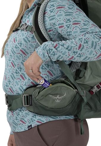 Osprey Aura AG LT 50L Women's Backpacking Backpack, Black, WM/L in Saudi Arabia