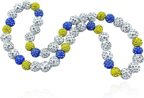 Bling Baseball Necklace Ice Collection Necklace for Competitive Athletes,Glitter Rhinestone Ball Necklaces for Men Boys Inspired Sports Jewelry Gift Accessory 16" 18" 20" in Saudi Arabia