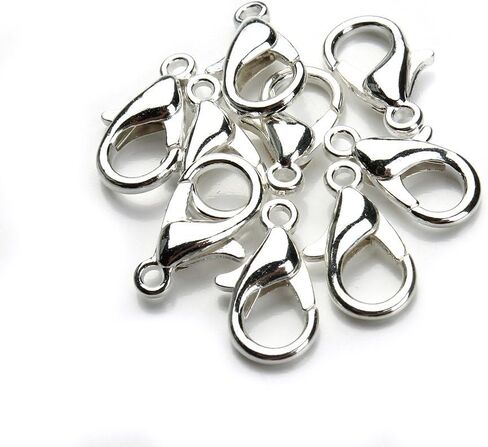 Linsoir الخرز جراد البحر مخلب المشابك 23X12mm كبير جراد البحر المشابك لصنع المجوهرات المفاتيح المشبك مجوهرات المشابك 30 قطعة/الوحدة in Kuwait