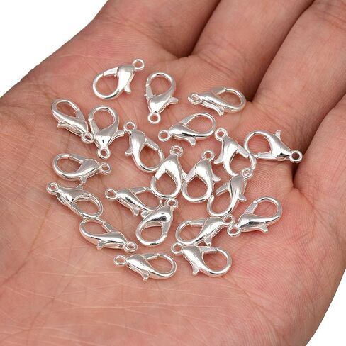 Linsoir الخرز جراد البحر مخلب المشابك 23X12mm كبير جراد البحر المشابك لصنع المجوهرات المفاتيح المشبك مجوهرات المشابك 30 قطعة/الوحدة in Kuwait