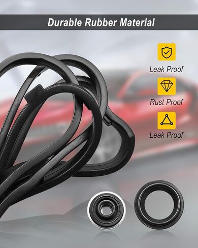 مجموعة حشية غطاء صمام المحرك مناسبة لسيارة Honda Civic CR-V Accord Element Acura CSX RSX RDX TSX 2.0/2.3/2.4L بعض الموديلات، حشية صمام الملف اللولبي تحل محل VS50614R 15815-RAA-A02 15845-PNA-003 in Saudi Arabia