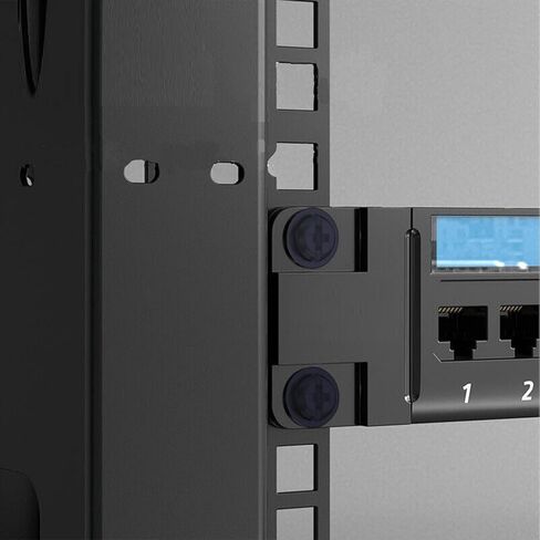 صواميل قفص تثبيت على حامل مقاس M6 × 16 مم، ومسامير وغسالات لخزانة الخادم المثبتة على الحامل، ومسامير تثبيت على حامل أسود وصواميل إدراج مربعة، من الفولاذ الكربوني، 50 مجموعة تشتمل على روابط كبل ذاتية القفل in Kuwait