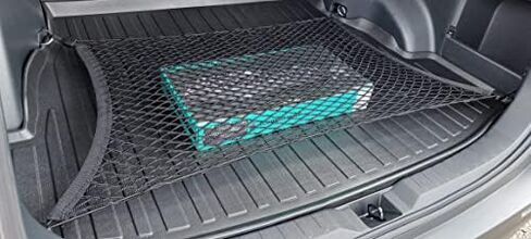 شبكة شحن شبكية مرنة على طراز الأرضية الخلفية لسيارة Toyota RAV4 2019-2023 - منظمات وتخزين صندوق ممتاز - شبكة أمتعة للكروس أوفر - أفضل منظم سيارة لتويوتا RAV 4 in Saudi Arabia