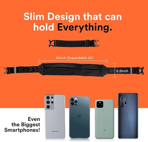 حزام الجري فيتدوم للنساء والرجال. تشغيل الحقيبة العاكسة لحزام الخصر لتقليل الارتداد. حزام الجري للهاتف لتمارين اللياقة البدنية وركوب الدراجات والسفر. حزمة Fanny رياضية قابلة للتعديل لهاتف Galaxy S iPhone in Kuwait