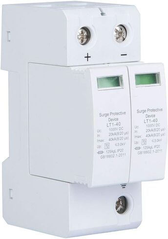 2P Arrester Device, 2P Protective Device DC Photovoltaic Lightning Protector Low-Voltage Arrester Air Circuit Breaker(2P40KA) in Saudi Arabia