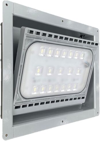 لعبة مقطورة سباق البضائع Hauler Exterior Flush LED Flood Pit Light <2 "عميق 12 فولت (رمادي فاتح) in Saudi Arabia