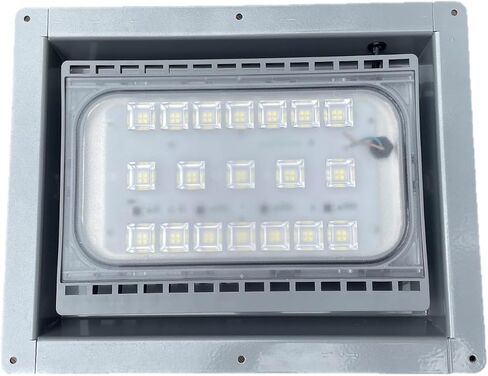 لعبة مقطورة سباق البضائع Hauler Exterior Flush LED Flood Pit Light <2 "عميق 12 فولت (رمادي فاتح) in Saudi Arabia