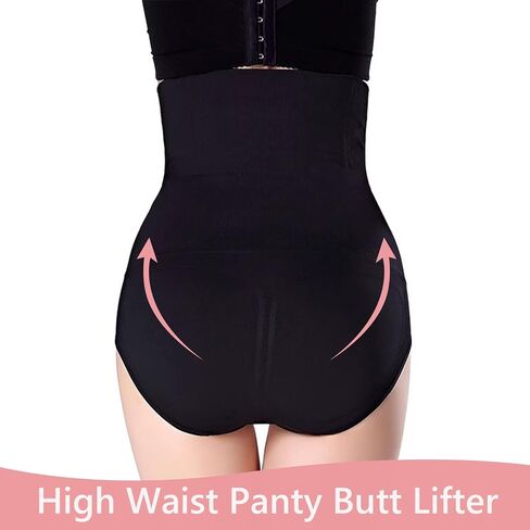 Womens High Waisted Butt Lifter Panties Seamless Tummy Control Shapewear for Women Panty Body Shaper in Saudi Arabia