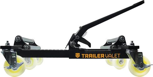 مقطورة Valet TVWDX شديدة التحمل ذات 6 عجلات - سعة 2000 رطل لكل وحدة، إطار فولاذي قوي، عجلات من البولي يوريثين، تناسب الإطارات التي يصل عرضها إلى 13 بوصة وقطرها 32 بوصة، مثالية للمركبات الترفيهية والمقطورات الكبيرة in Kuwait