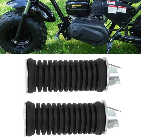 دواسة راحة القدم للدراجة النارية من Footpegs متوافقة مع 196cc 6.5HP Hen-sim Trail-Mas-ter Ba-ja He-at War-rior MB200 Tom-ber-lin Fire-ha-wk Fal-con 200 Mini Bike Motor Sports in Kuwait