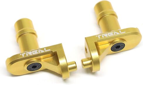 TREAL Aluminum 7075 Foot Pegs (2P) CNC Machined Upgrades for Losi 1/4 Promoto MX(Gold) in Saudi Arabia