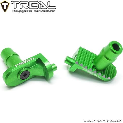 TREAL Aluminum 7075 Foot Pegs (2P) CNC Machined Upgrades for Losi 1/4 Promoto MX(Gold) in Saudi Arabia